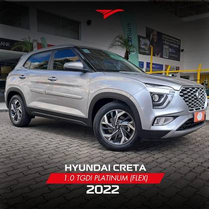 HYUNDAI CRETA 1.0 TGDI FLEX PLATINUM AUTOMÁTICO